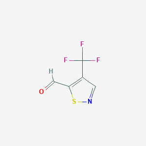 4-(Trifluoromethyl)-1,2-thiazole-5-carbaldehyde