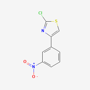 2-Chloro-4-(3-nitrophenyl)thiazole