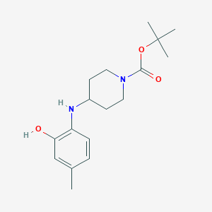 tert-Butyl 4-((2-hydroxy-4-methylphenyl)amino)piperidine-1-carboxylate