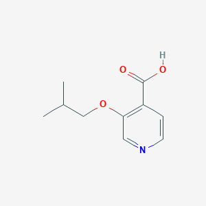 molecular formula C10H13NO3 B2998604 3-异丁氧基异烟酸 CAS No. 1086626-64-3