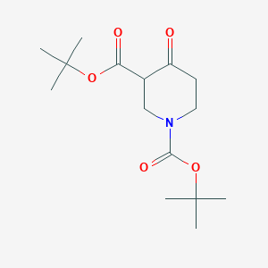 Di-tert-butyl 4-oxopiperidine-1,3-dicarboxylate