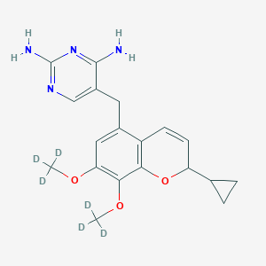 molecular formula C19H22N4O3 B029988 Iclaprim-d6 CAS No. 1130072-57-9