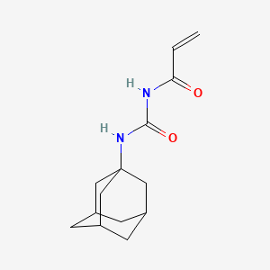 molecular formula C14H20N2O2 B2998819 1-(Adamantan-1-yl)-3-(prop-2-enoyl)urea CAS No. 852399-58-7