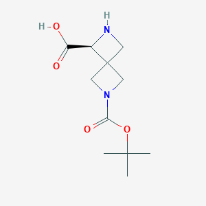 6-(Tert-butoxycarbonyl)-2,6-diazaspiro[3.3]heptane-1-carboxylic acid