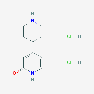 4-(4-Piperidinyl)-2(1H)-pyridinone dihydrochloride