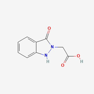 (3-oxo-1,3-dihydro-2H-indazol-2-yl)acetic acid