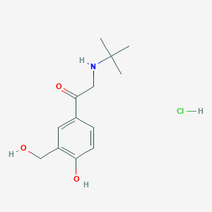 molecular formula C13H20ClNO3 B029990 Salbutamon Hydrochloride CAS No. 41489-89-8