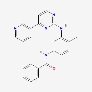 molecular formula C23H19N5O B2999062 CGP 53716 