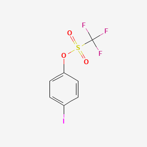 molecular formula C7H4F3IO3S B2999160 4-Iodophenyl trifluoromethanesulfonate CAS No. 109586-39-2