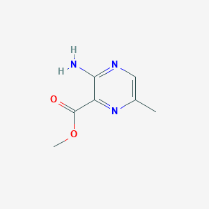 molecular formula C7H9N3O2 B2999191 Methyl 3-amino-6-methylpyrazine-2-carboxylate CAS No. 2032-84-0; 4896-36-0