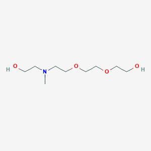 molecular formula C9H21NO4 B2999442 2-({2-[2-(2-Hydroxyethoxy)ethoxy]ethyl}(methyl)amino)ethan-1-ol CAS No. 856376-32-4