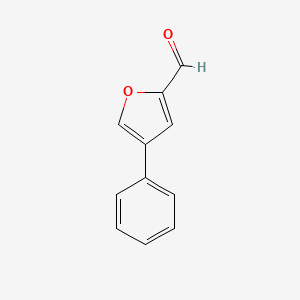 molecular formula C11H8O2 B2999517 4-Phenylfuran-2-carbaldehyde CAS No. 99113-85-6