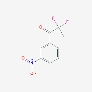 2,2-Difluoro-1-(3-nitrophenyl)propan-1-one