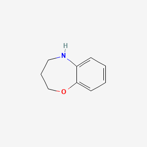 molecular formula C9H11NO B2999583 2,3,4,5-Tetrahydro-1,5-benzoxazepine CAS No. 3693-06-9; 7160-97-6
