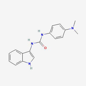 1-[4-(dimethylamino)phenyl]-3-(1H-indol-3-yl)urea