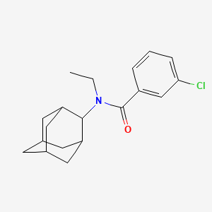 N-(2-adamantyl)-3-chloro-N-ethylbenzamide