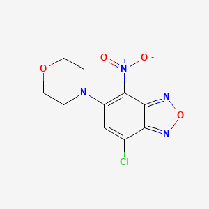 7-Chloro-5-(morpholin-4-yl)-4-nitro-2,1,3-benzoxadiazole