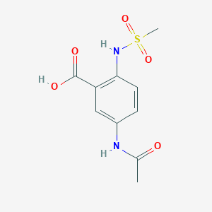 5-Acetamido-2-methanesulfonamidobenzoic acid