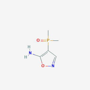 4-Dimethylphosphoryl-1,2-oxazol-5-amine