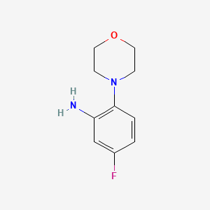 5-Fluoro-2-morpholin-4-yl-phenylamine
