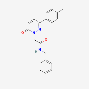 N-(4-methylbenzyl)-2-[3-(4-methylphenyl)-6-oxopyridazin-1(6H)-yl]acetamide