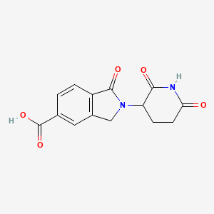 2-(2,6-Dioxopiperidin-3-YL)-1-oxoisoindoline-5-carboxylic acid