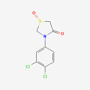 3-(3,4-Dichlorophenyl)-1-oxo-1,3-thiazolidin-4-one