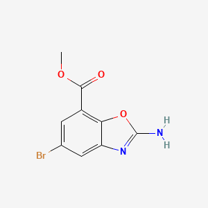 Methyl 2-amino-5-bromo-1,3-benzoxazole-7-carboxylate
