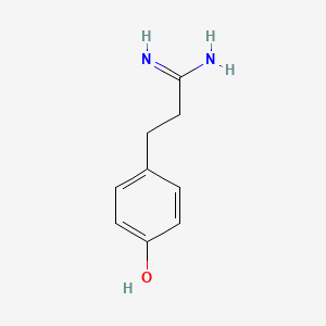 3-(4-Hydroxyphenyl)propanimidamide
