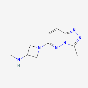 N-Methyl-1-(3-methyl-[1,2,4]triazolo[4,3-b]pyridazin-6-yl)azetidin-3-amine