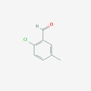 molecular formula C8H7ClO B3000574 2-氯-5-甲基苯甲醛 CAS No. 14966-09-7