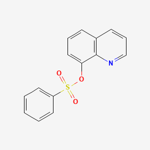 Quinolin-8-yl benzenesulfonate