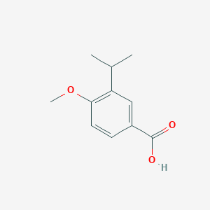 molecular formula C11H14O3 B3000646 4-Methoxy-3-isopropylbenzoic acid CAS No. 33537-78-9