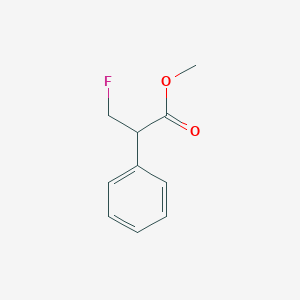 Methyl 3-fluoro-2-phenylpropanoate