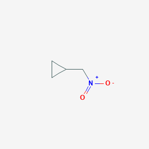 molecular formula C4H7NO2 B3001036 (Nitromethyl)cyclopropane CAS No. 2625-33-4