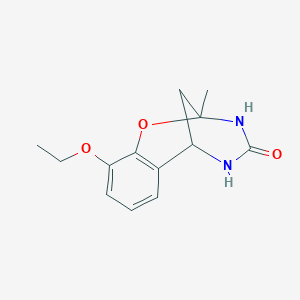 10-ethoxy-2-methyl-2,3,5,6-tetrahydro-4H-2,6-methano-1,3,5-benzoxadiazocin-4-one