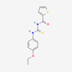 N-(((4-Ethoxyphenyl)amino)thioxomethyl)-2-thienylformamide
