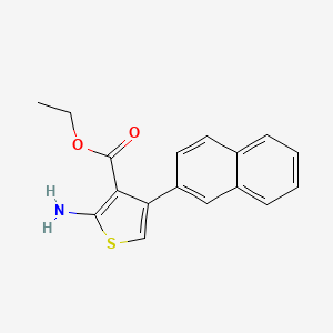 Ethyl 2-amino-4-(2-naphthyl)thiophene-3-carboxylate