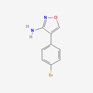 4-(4-Bromophenyl)-1,2-oxazol-3-amine