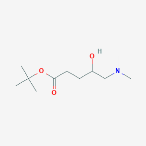 Tert-butyl 5-(dimethylamino)-4-hydroxypentanoate