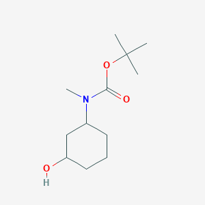 (3-Hydroxy-cyclohexyl)-methyl-carbamic acid tert-butyl ester