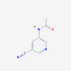 n-(5-Cyanopyridin-3-yl)acetamide