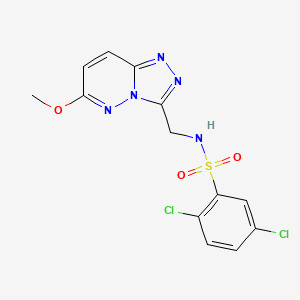 2,5-dichloro-N-((6-methoxy-[1,2,4]triazolo[4,3-b]pyridazin-3-yl)methyl)benzenesulfonamide