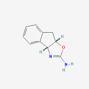 8,8abeta-Dihydro-3abetaH-indeno[1,2-d]oxazole-2-amine