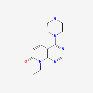 4-(4-methylpiperazin-1-yl)-8-propylpyrido[2,3-d]pyrimidin-7(8H)-one