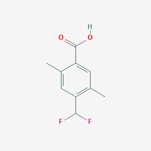 4-(Difluoromethyl)-2,5-dimethylbenzoic acid