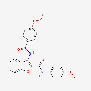 3-(4-ethoxybenzamido)-N-(4-ethoxyphenyl)benzofuran-2-carboxamide