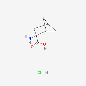 2-Aminobicyclo[2.1.1]hexane-2-carboxylic acid;hydrochloride