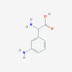2-Amino-2-(3-aminophenyl)acetic acid