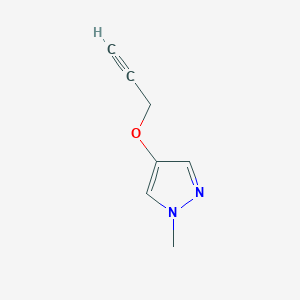 1-methyl-4-(prop-2-yn-1-yloxy)-1H-pyrazole